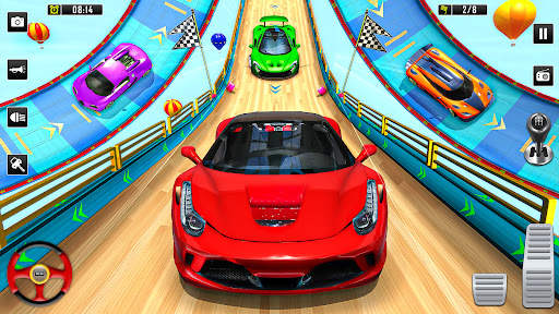 Ramp Car Stunts - Car Games screenshot 8