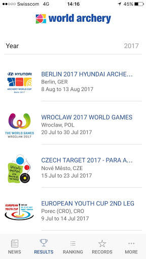 World Archery screenshot 2