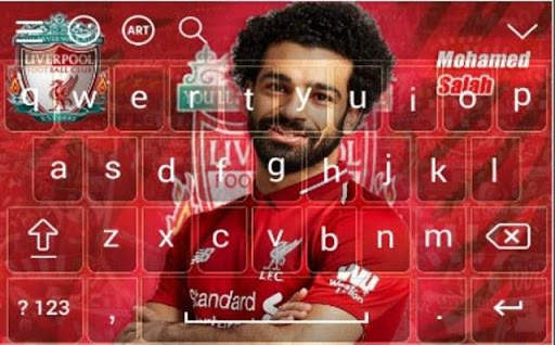 Mohamed Salah Theme Keyboard स्क्रीनशॉट 6