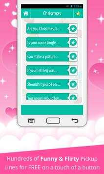 Pickup Lines & Flirty Jokes 2 تصوير الشاشة