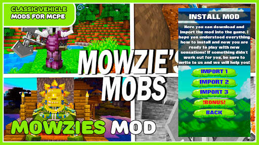 Mowzies Mobs Mod Minecraft PE screenshot 4
