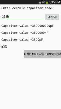 electronic component calculator screenshot 2