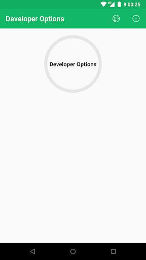 Developer Options screenshot 1