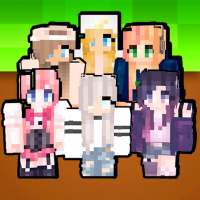 Skins for Girls for MCPE Pocket Edition & PC logo