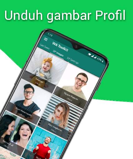 WA Toolkit - Pemberitahuan Online/Offline, DP Sync screenshot 1