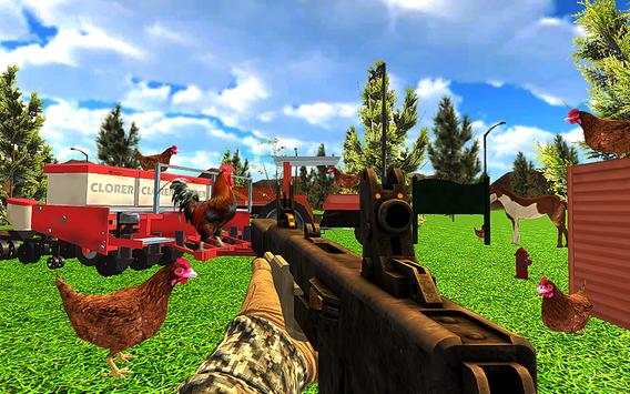 Chicken Shoot Roaster Sniper Hunting Challenge 3D screenshot 3
