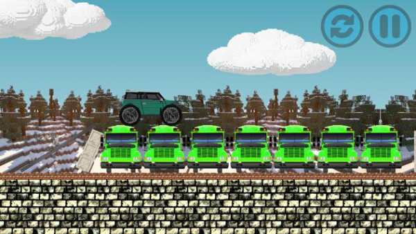 Minecraft Car Racing screenshot 3