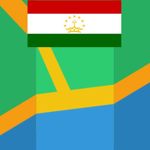 Dushanbe Tajikistan Map 3.4.8