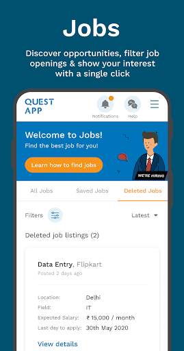 Quest App 4 تصوير الشاشة
