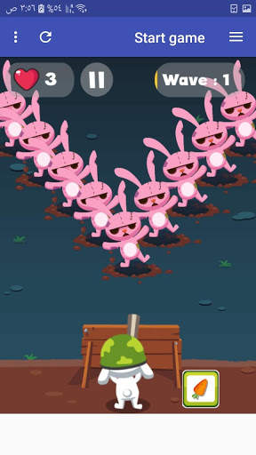 Rabbit Zombie Defense screenshot 3