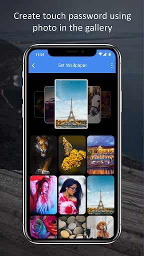 Photo Touch Lock Screen - Touch Position Password 2 تصوير الشاشة