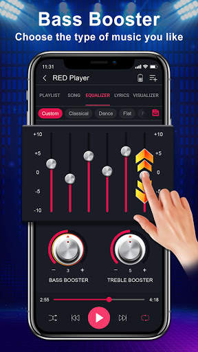 Music Player - Mp3 player, Equalizer & Lyrics स्क्रीनशॉट 6