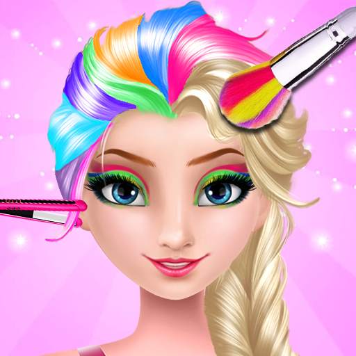 Ice Queen Rainbow Hair Salon 1.0.2