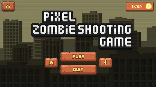 Pixel Zombie Shooting Game screenshot 1