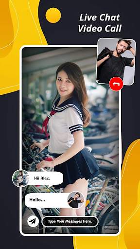 Live Girl Video Call : Video Call with Stranger screenshot 2