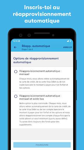 Lucky Mobile Mon compte screenshot 2