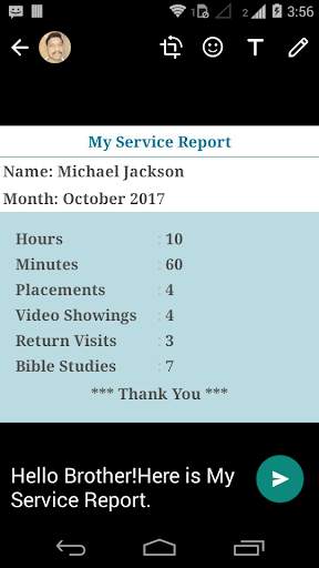 My Service Report screenshot 6