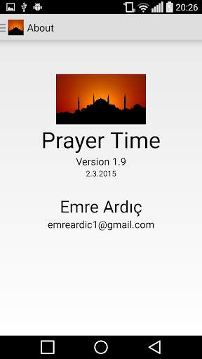 Prayer Times 3 تصوير الشاشة