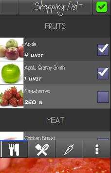 Miam (custom Shopping List) screenshot 2