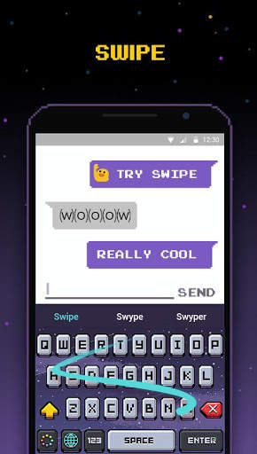 Pixel Emoji Keyboard Theme स्क्रीनशॉट 4