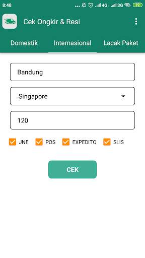 Cek Ongkir & Resi screenshot 2