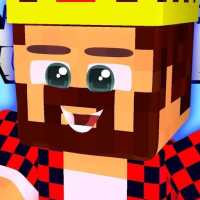 Guess the YouTuber's cards in Minecraft