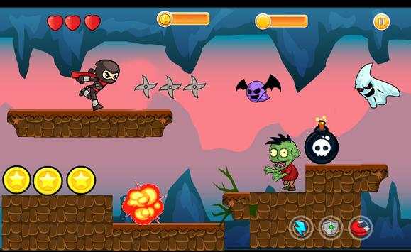 shadow ninja run 1 screenshot 2