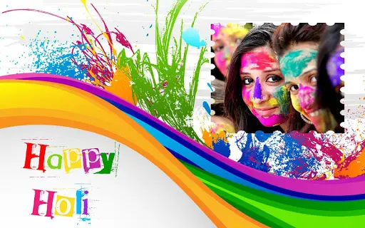 Holi Photo Frame स्क्रीनशॉट 2