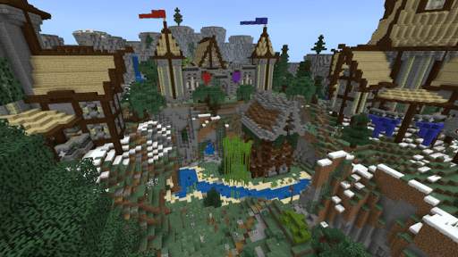 Endercraft Minigames / Mini games Add-on for MCPE स्क्रीनशॉट 1