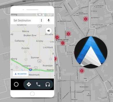 Guide for Android Auto Maps app screenshot 5