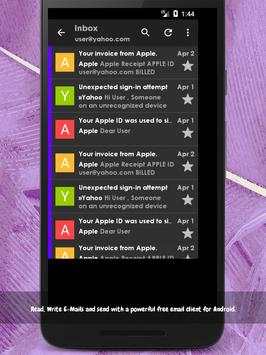 Login Yahoo Mail App screenshot 1