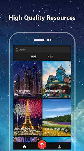 Flicker - Video wallpapers screenshot 1