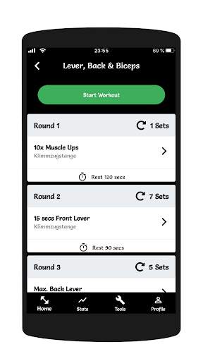 M Sports -- Calisthenics & Bodyweight Workouts screenshot 3