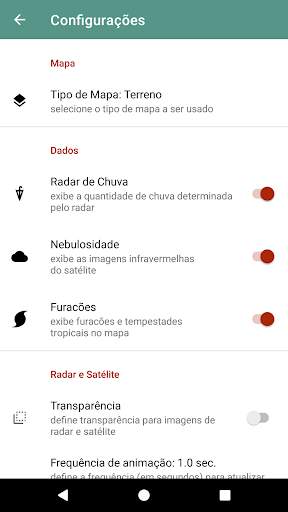 Radar Meteorológico screenshot 2
