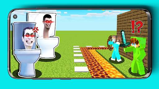 Skibidi Toliet For Minecraft screenshot 1