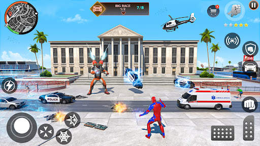 Miami Rope Hero- Spider Games screenshot 4