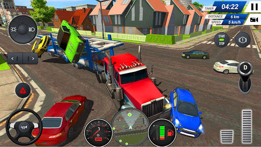 Car Transporter Truck Simulato screenshot 3