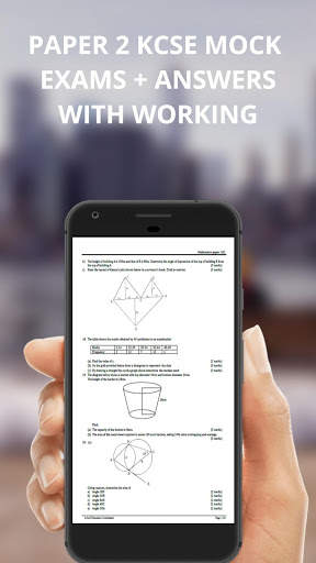 KCSE MATHEMATICS MOCK PASTPAPERS  MARKING SCHEMES screenshot 3