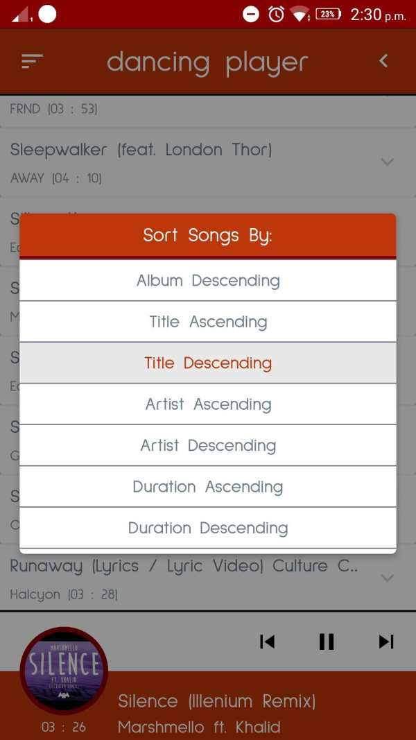 Dancing Music Player screenshot 4