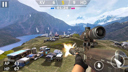 Mountain Sniper Frontline Mission screenshot 4