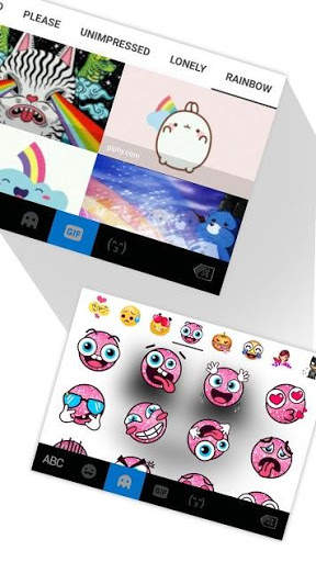 Cool Dj Doodle Keyboard Theme screenshot 4