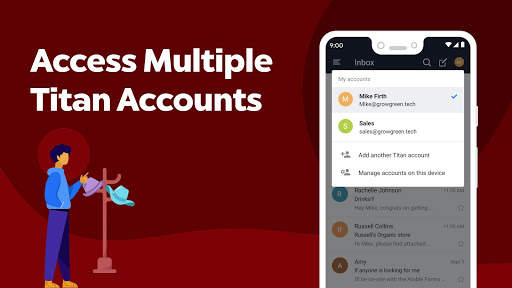 Titan for Titan mail accounts screenshot 6