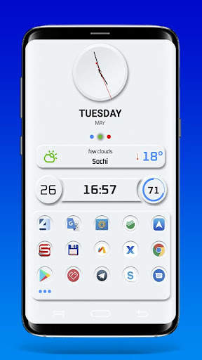 WhiteShadow Theme for Total Launcher screenshot 3