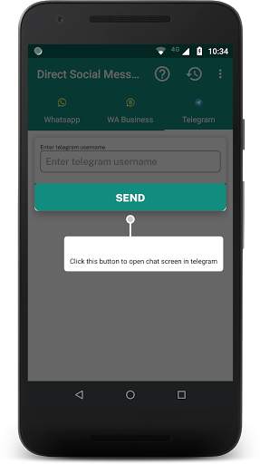 Direct Whatsapp, WA Business, Telegram Messenger screenshot 11