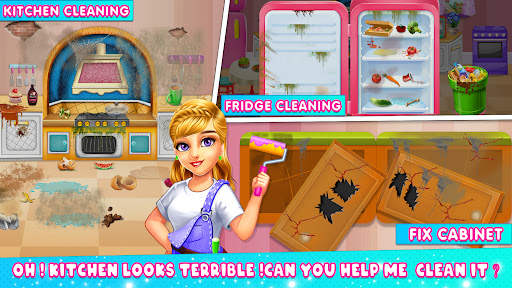 Girl House Cleaning Games screenshot 4