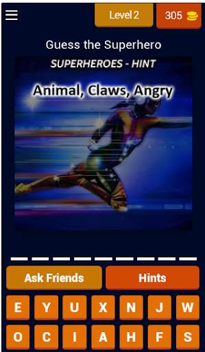 Superheroes Trivia Quiz screenshot 2