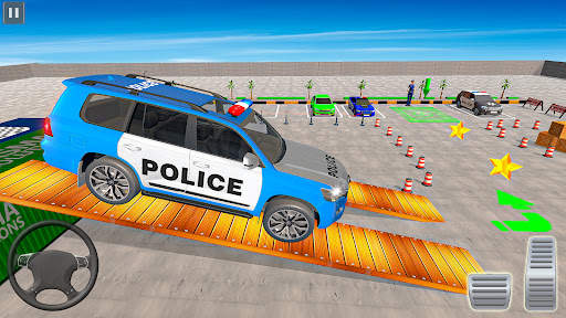 Modern Police Car Parking Game screenshot 5