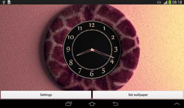 Jam untuk Android screenshot 10
