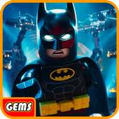 Gems LEGO Bat Legend logo