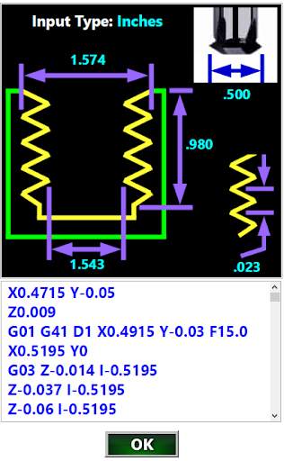 CNC Thread Milling Cutting Programming Machine screenshot 4